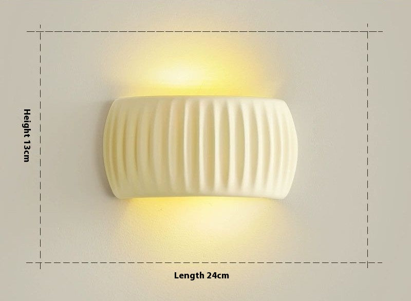 Pumpkin Resin Bedside Wall Light