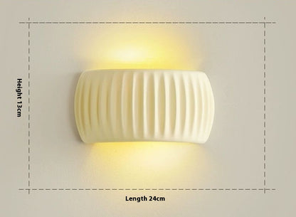 Pumpkin Resin Bedside Wall Light