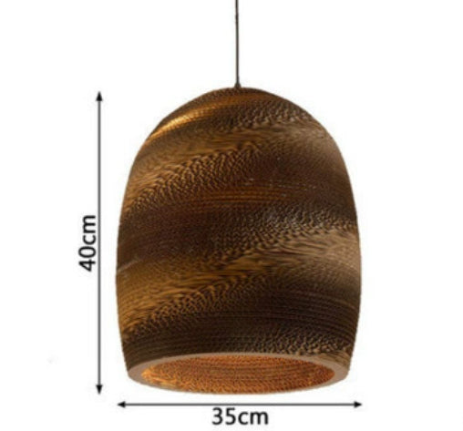 Parchment Paper Zen Pendant Light