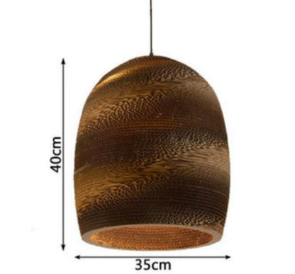 Parchment Paper Zen Pendant Light