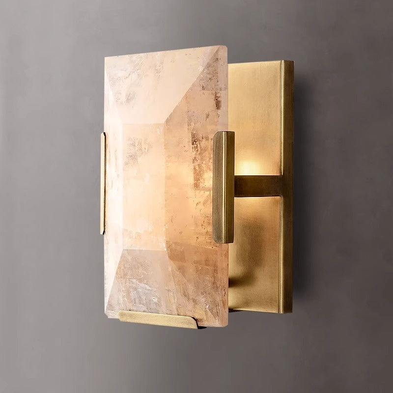 Minimalist Marble Wall Light / Light / Golden Short Type