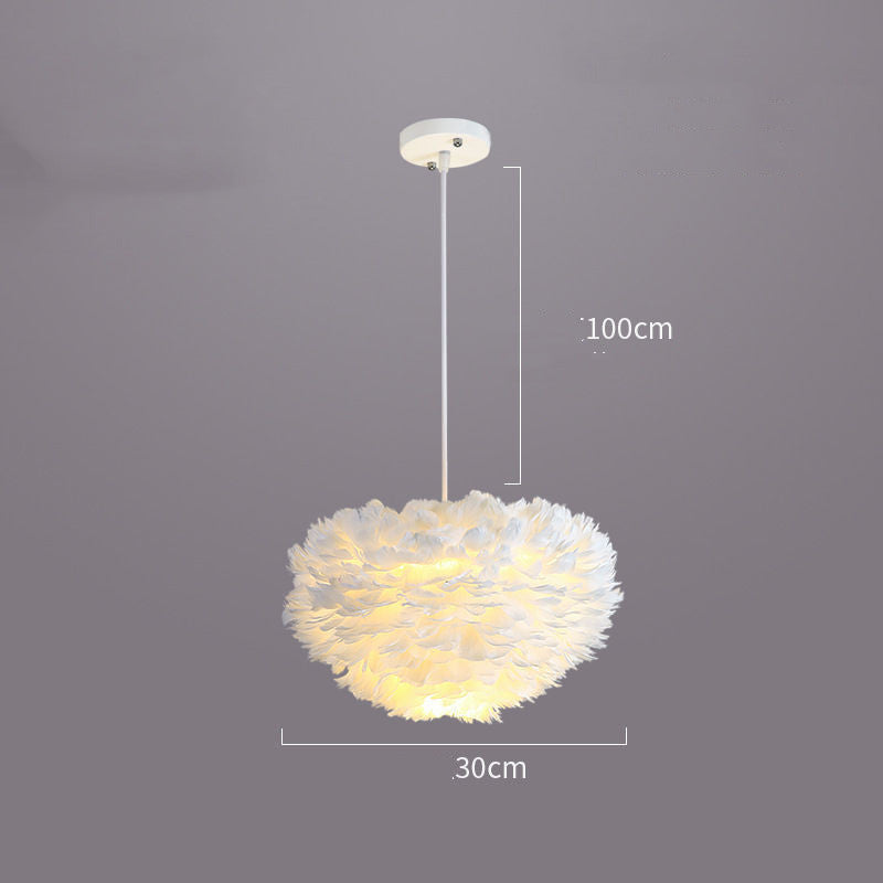 Smart Dimming LED Chandelier / Grey40cm / Trichromatic Dimming