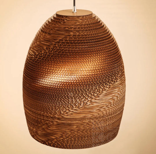 Parchment Paper Zen Pendant Light