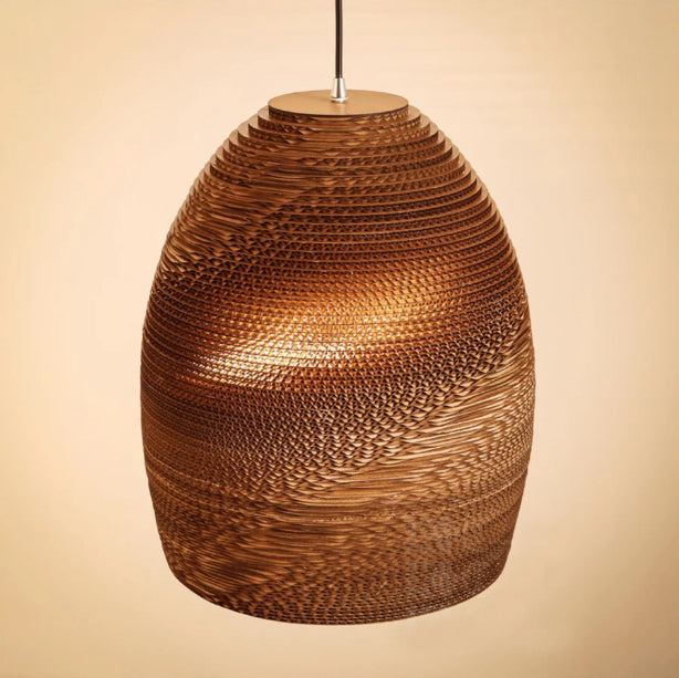 Parchment Paper Zen Pendant Light