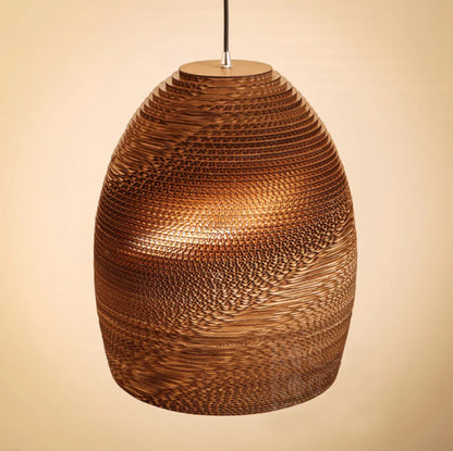 Parchment Paper Zen Pendant Light