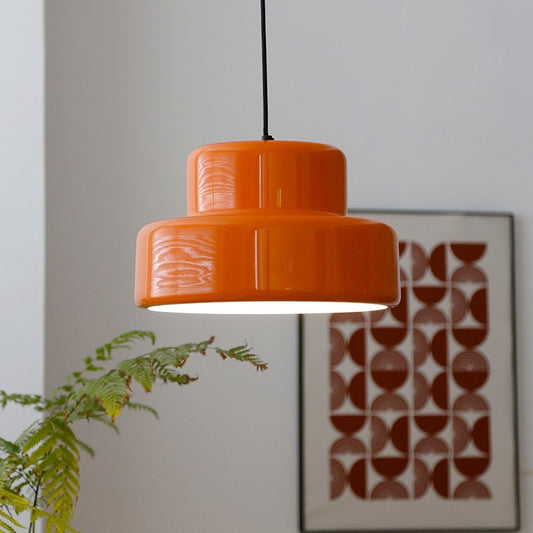Nordic Accent Pendant Light / Neutral Light / Big Orange