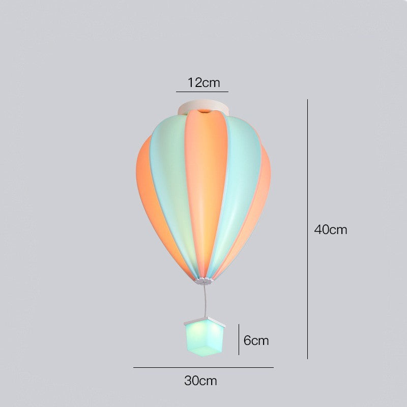 Flower LED Children’s Ceiling Light / Blue pink / Tricolor dimming