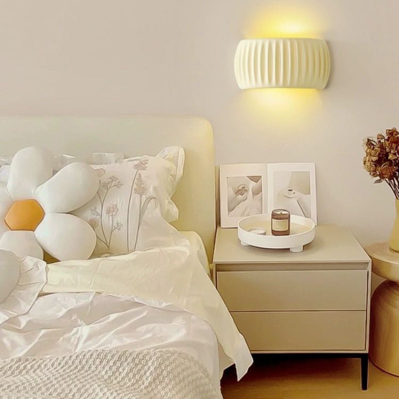 Pumpkin Resin Bedside Wall Light