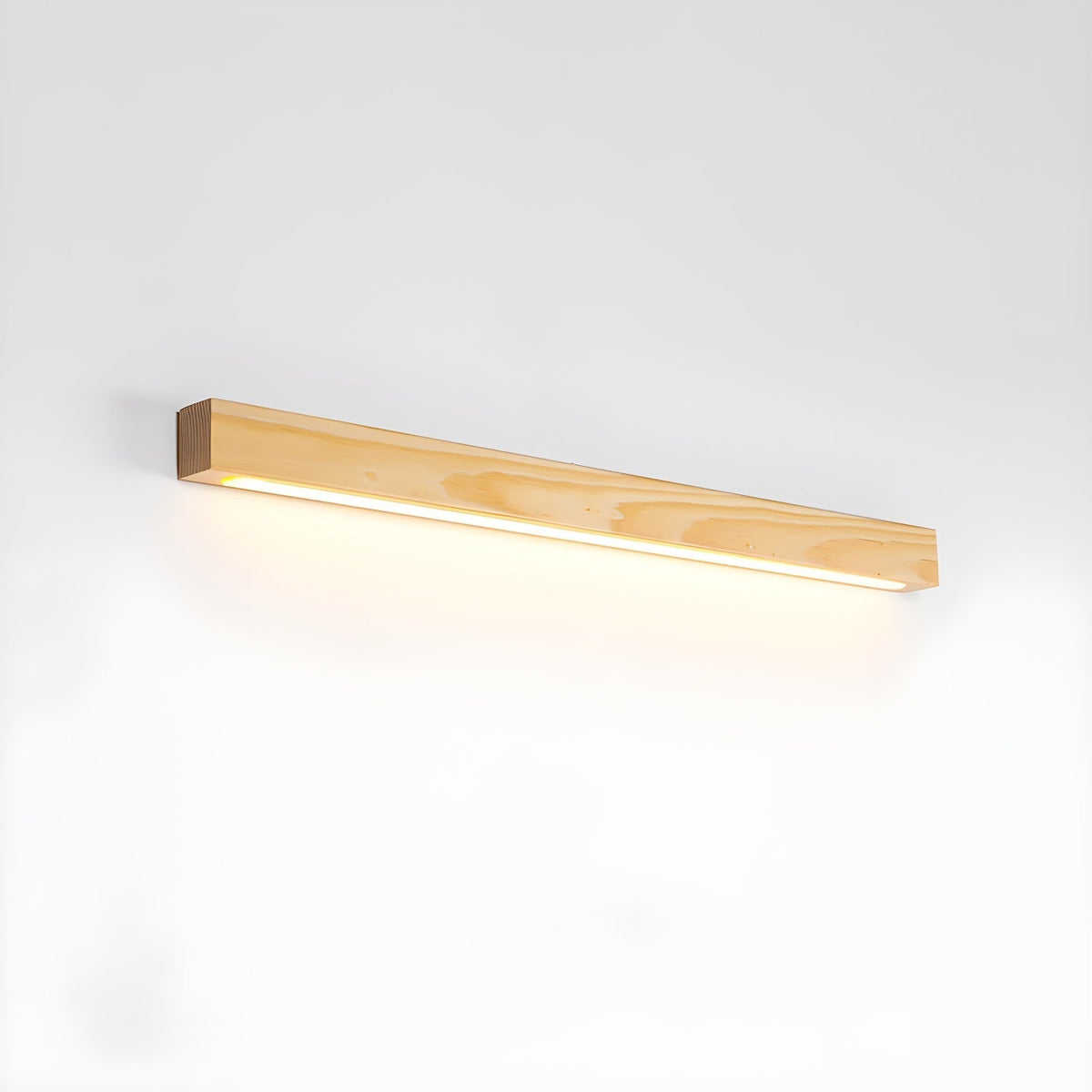 Linear Wood Integrated LED Wall Light