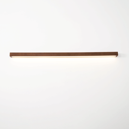 Linear Wood Integrated LED Wall Light