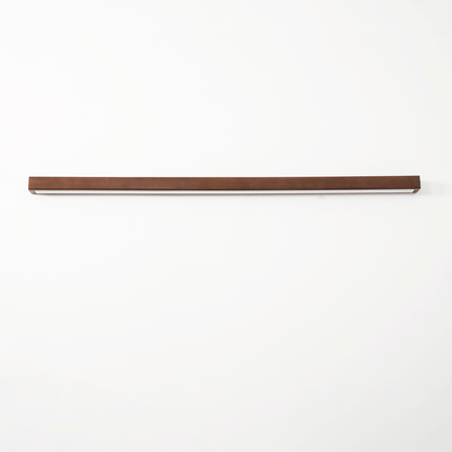 Linear Wood Integrated LED Wall Light / ∅ 23.6″ x W 1.8″  x H 2″ / Wood Color / Triac Dimmable Warm Light