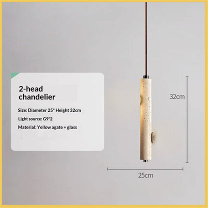 Cave Stone LED Pendant Chandelier