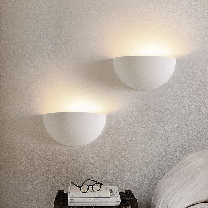 Gypsum Aluminum Bedside Wall Light / 3000K / GW 8061S E27 13W
