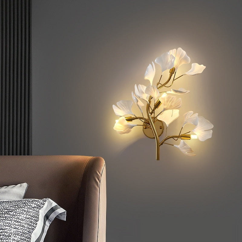 Ginkgo Leaf Decorative Wall Light