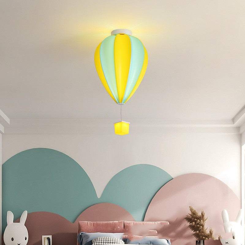 Flower LED Children’s Ceiling Light / Pink yellow / Tricolor dimming
